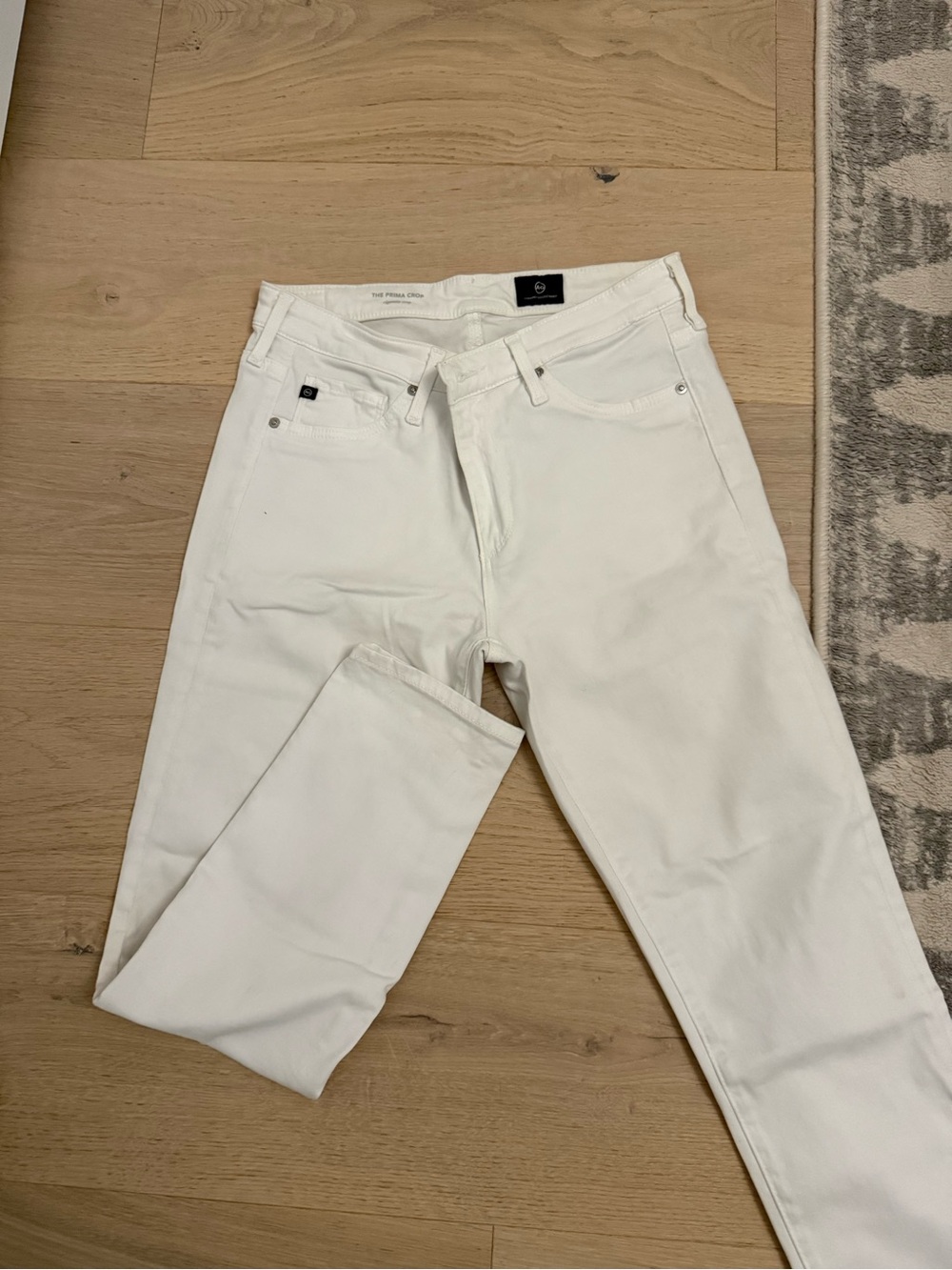 Ag Adriano Goldschmied White Skinny Jeans - Women's